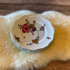 S4 | Vintage “Anemones” Limoges 10.5” Dinner Plates